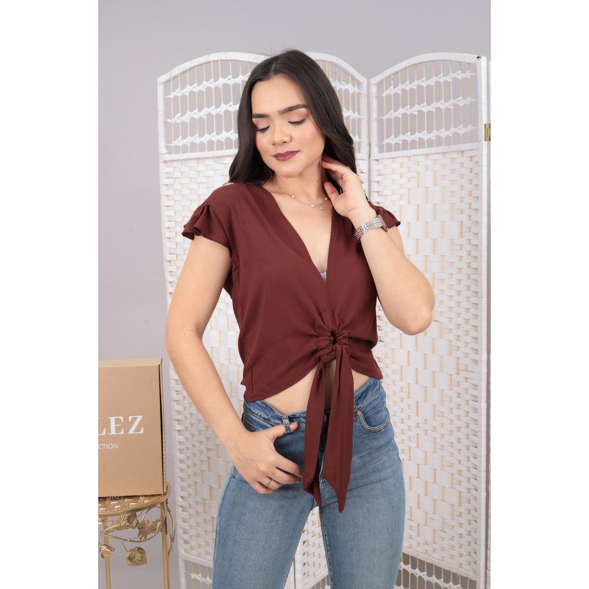 ALLEZ COLLECTION - Blusa para mujer Emma