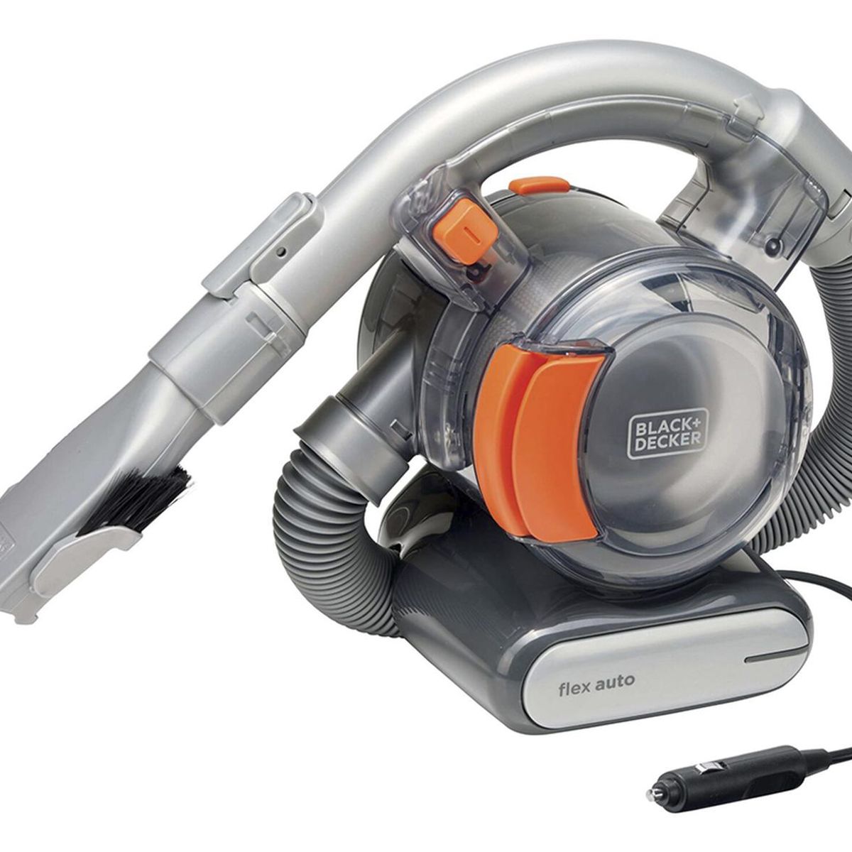BLACK+DECKER - Aspiradora CiclÃ³nica Auto Flex 12V 560 ml Black + Decker BDCV560F-LA.