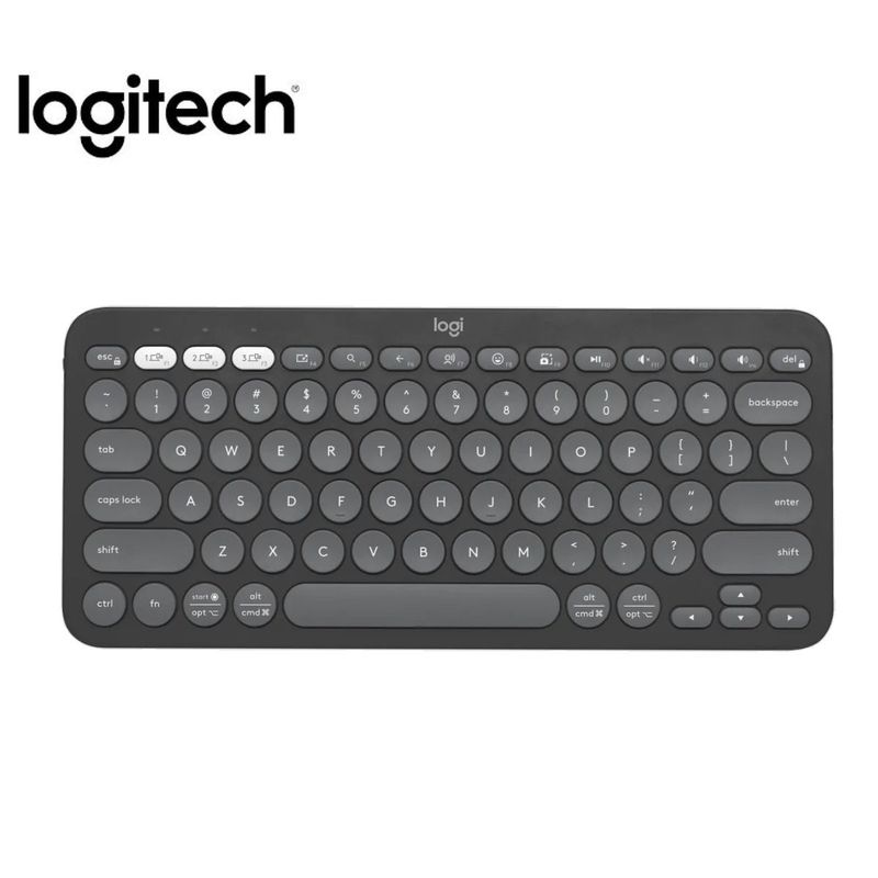 LOGITECH - Teclado Logitech Pebble 2 K380s  Negro