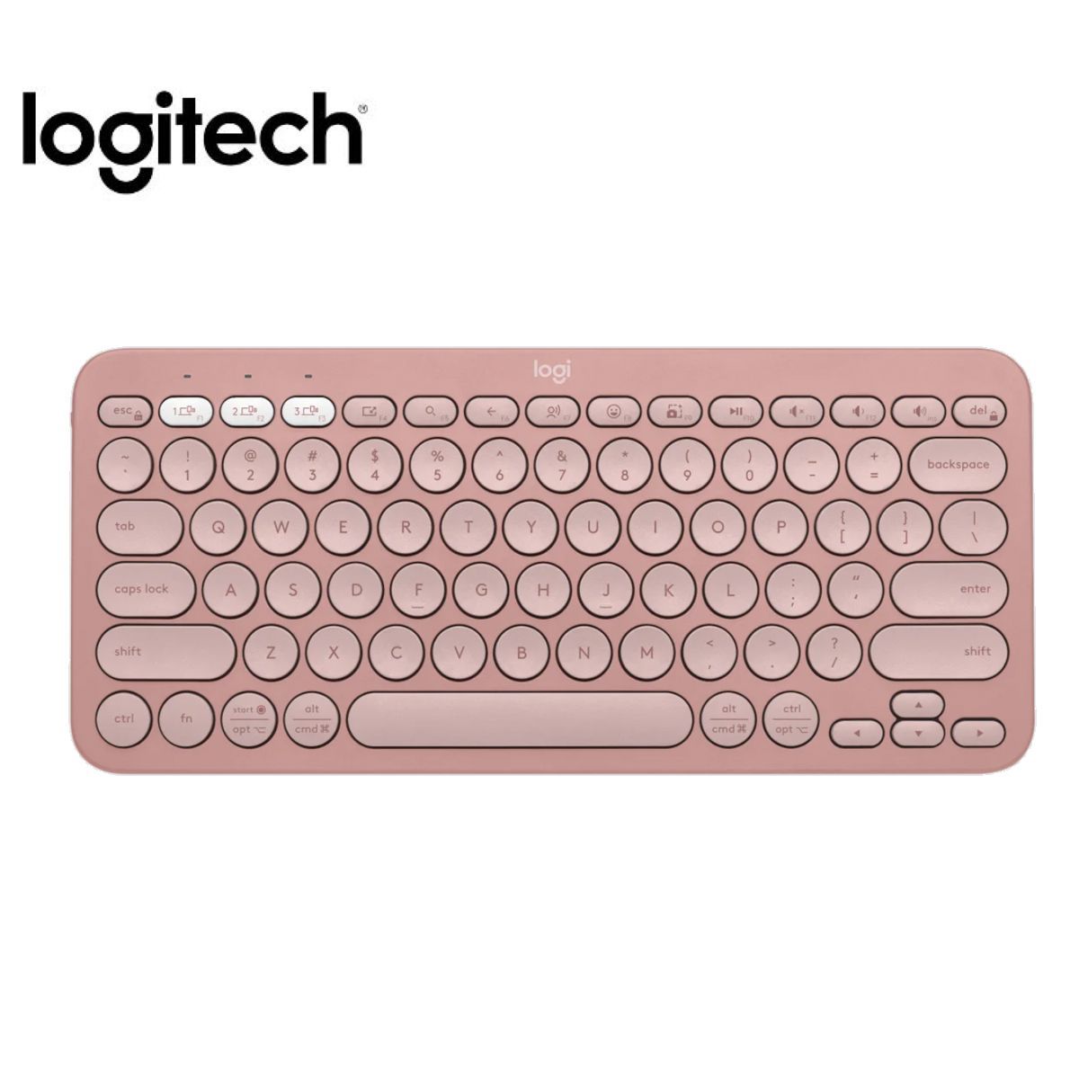 LOGITECH - Teclado Logitech Pebble 2 K380s   Rosado