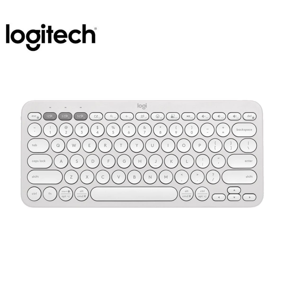 LOGITECH - Teclado Logitech Pebble 2 K380s  Blanco