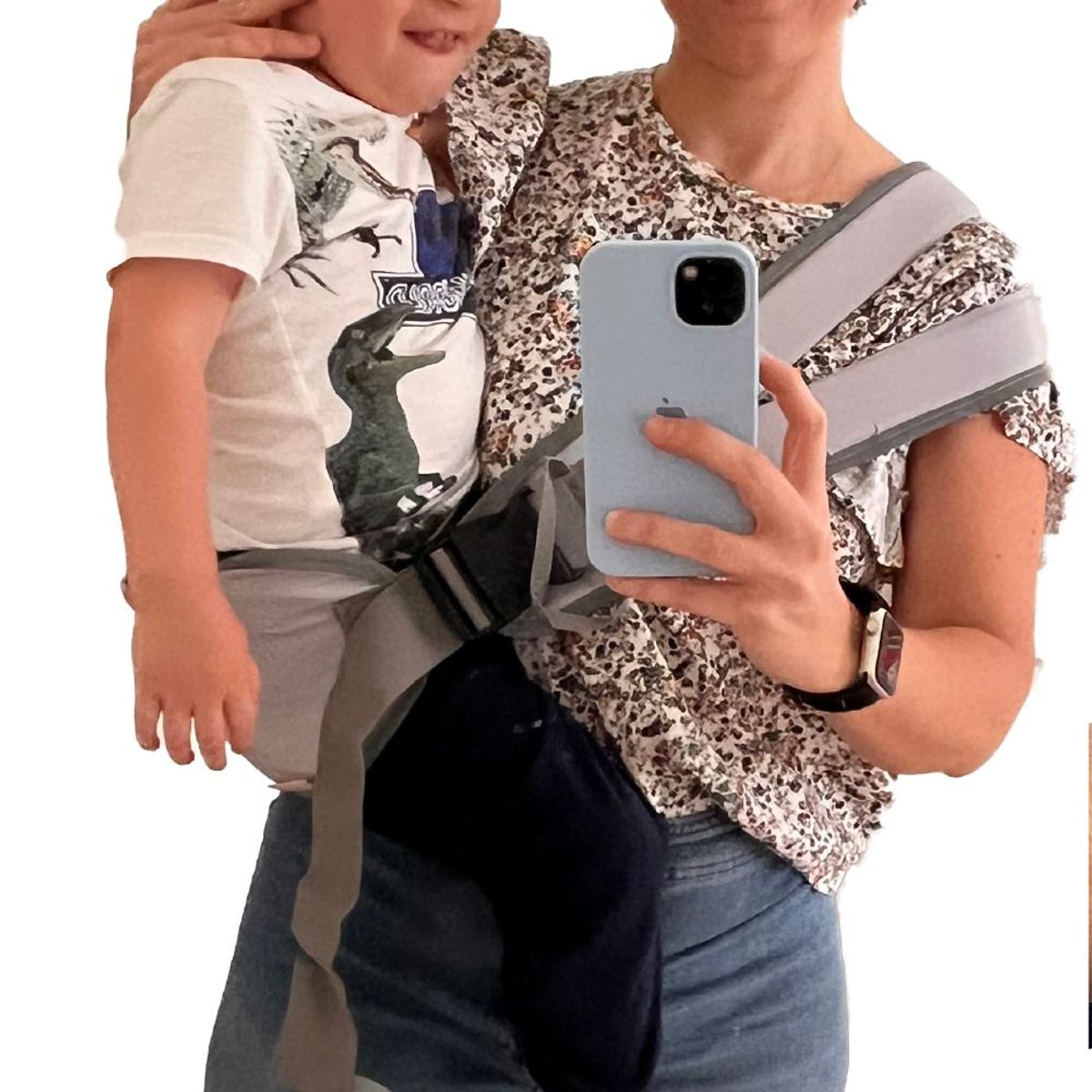 MAMA FLOW - Correa cargadora tipo canguro para bebes y niños pequeños