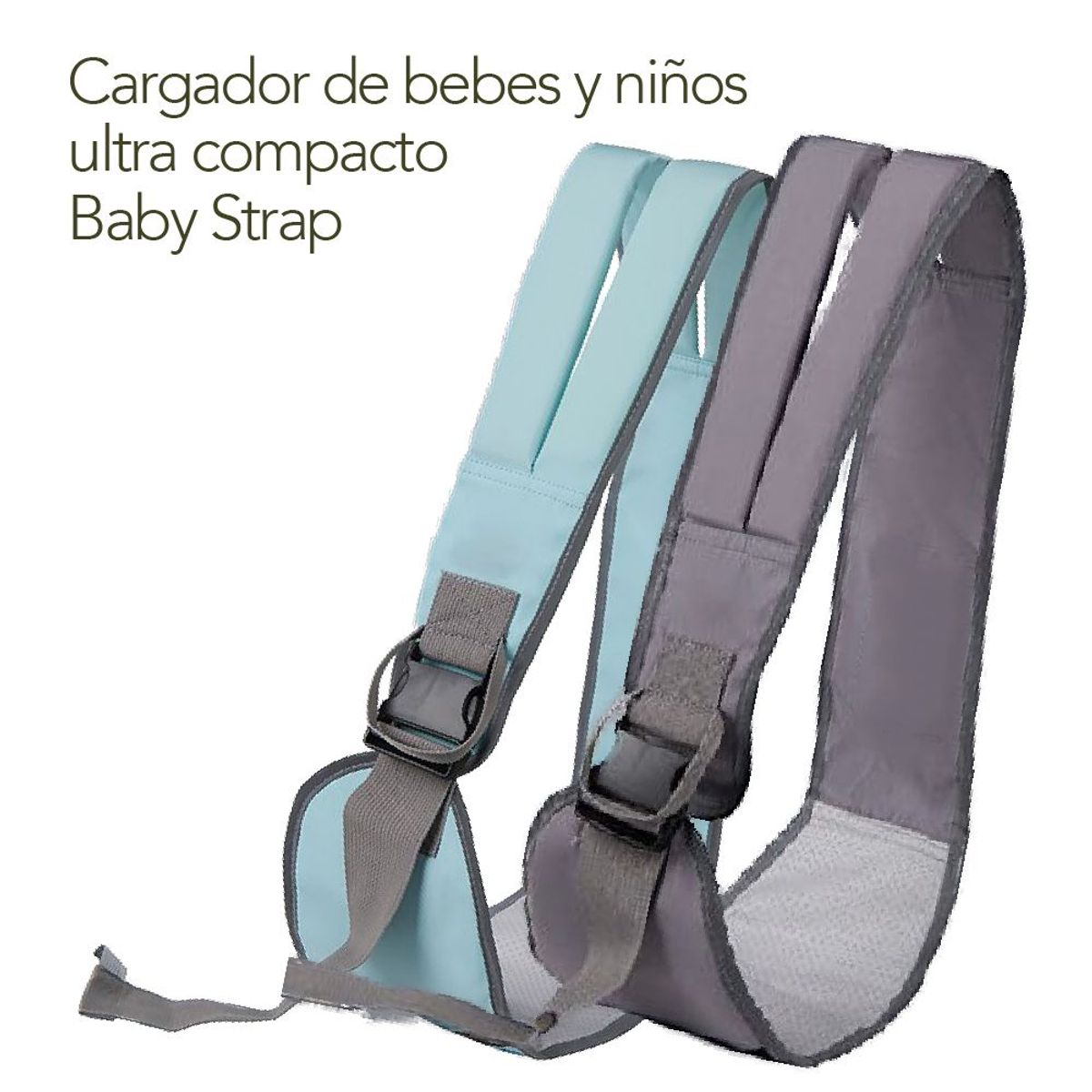 MAMA FLOW - Correa cargadora tipo canguro para bebes y niños pequeños