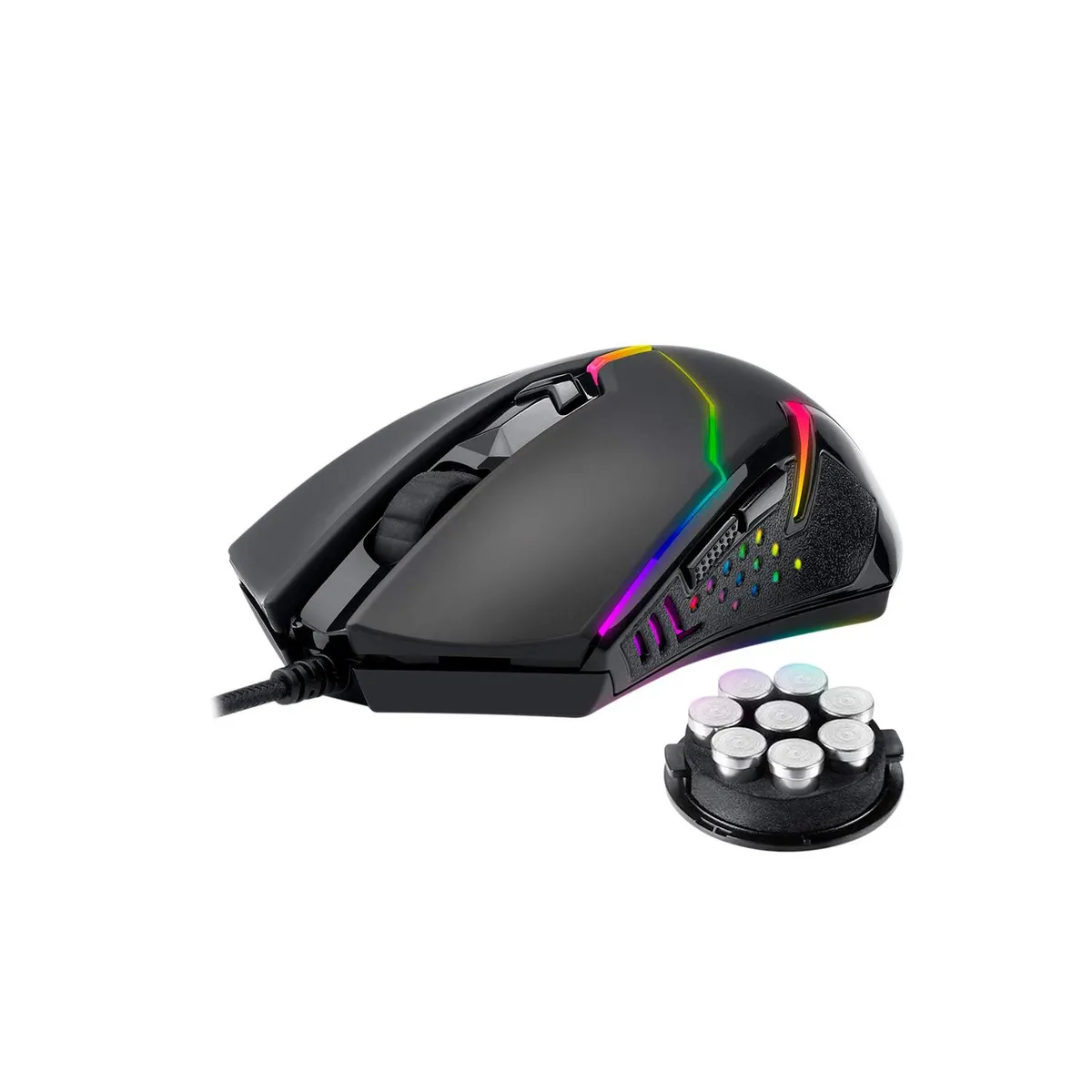 REDRAGON - Mouse Gamer Redragon Centrophorus M601-RGB Black