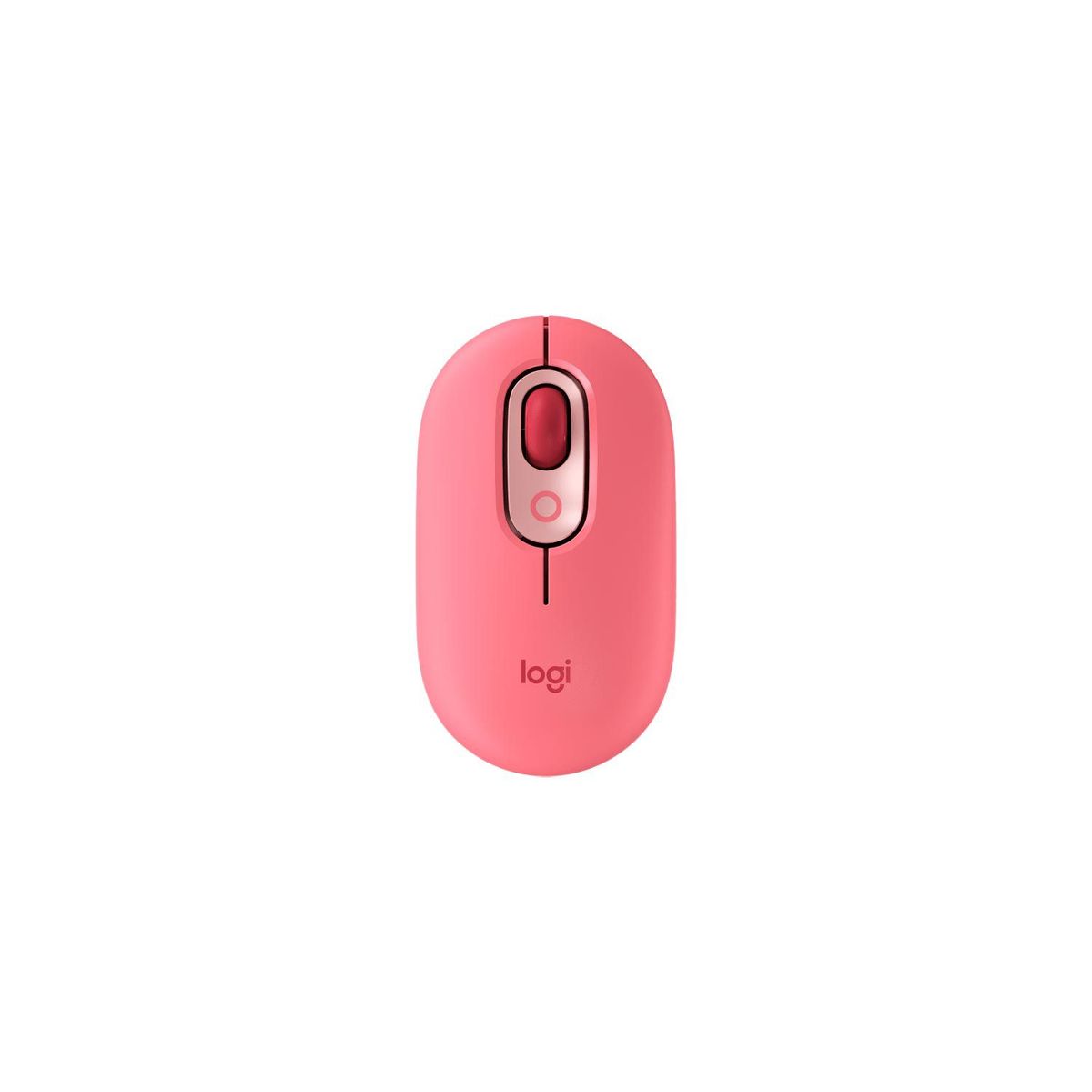 LOGITECH - Mouse Logitech Pop Bluetooth Coral Rosa