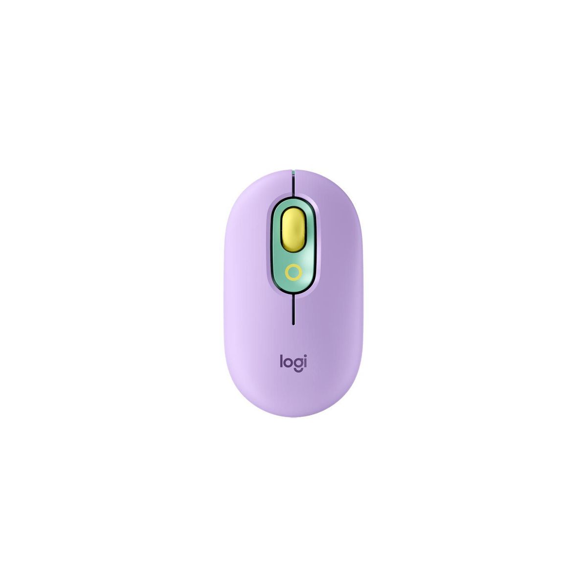 LOGITECH - Mouse Logitech Pop Bluetooth Fresh Vibes LilabGreen