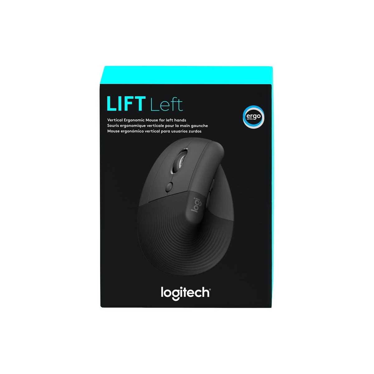LOGITECH - Mouse Gamer Logitech Lift Vertical Zurdo Wireless Bt Black