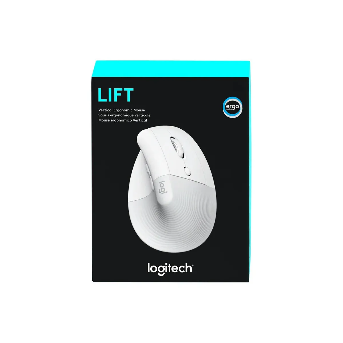 LOGITECH - Mouse Gamer Logitech Lift Vertical Wireless Ergonomic Bt White
