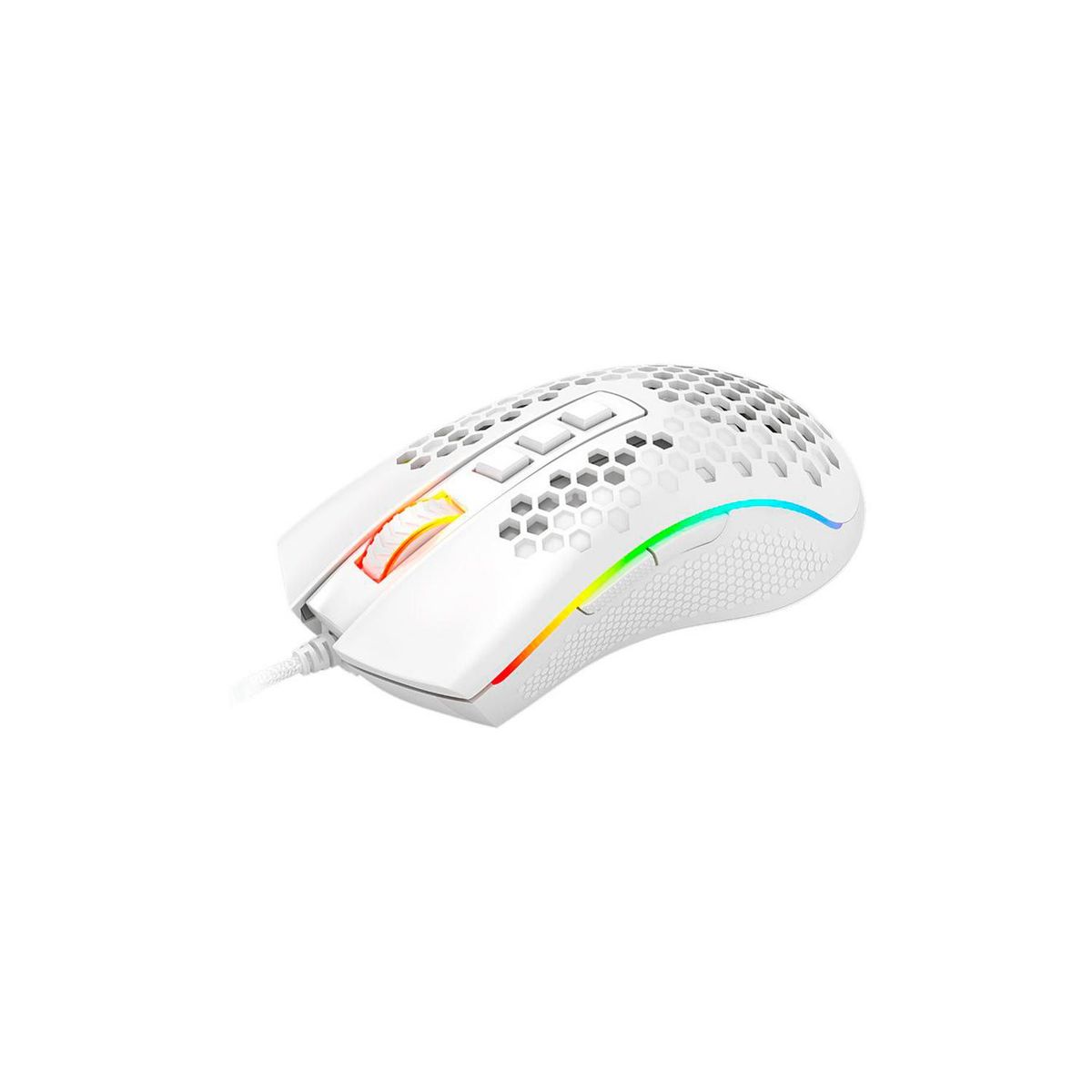 REDRAGON - Mouse Gamer Redragon Storm Elite M988 Rgb White