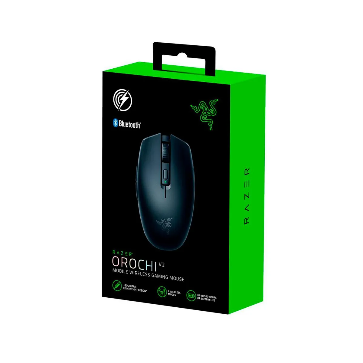 RAZER - Mouse Gamer Razer Orochi V2 Wireless 18000 Dpi 2.4Ghz Bluetooth Black