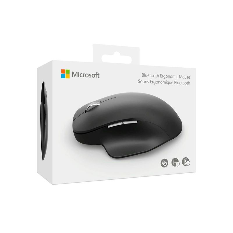 MICROSOFT - Mouse Microsoft Bluetooth Ergonomico Souris Black