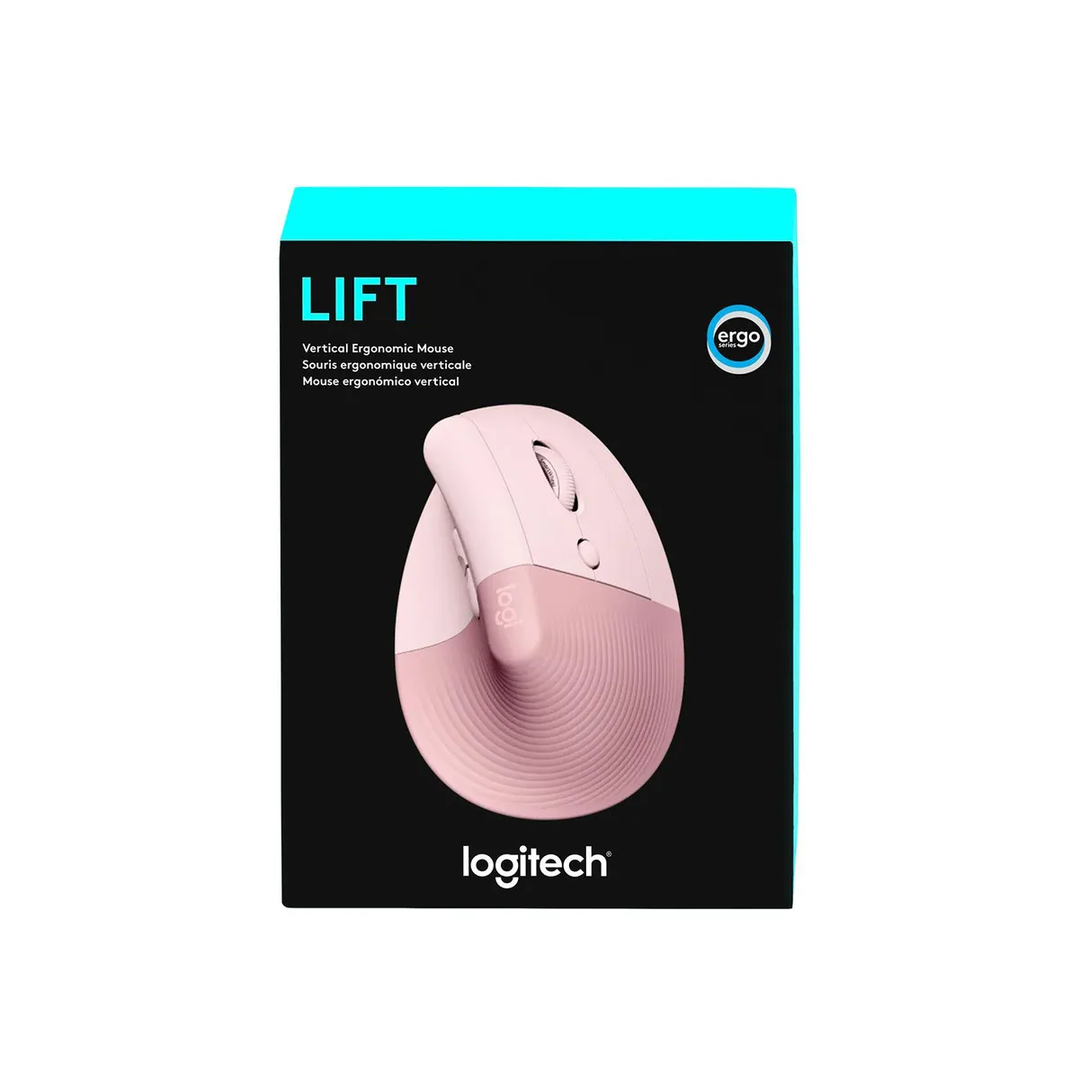 LOGITECH - Mouse Logitech Lift Vertical Wireless/Bt Rose