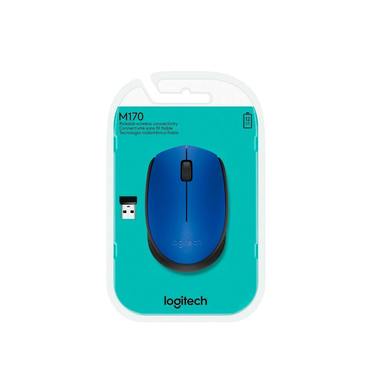 LOGITECH - Mouse Logitech M170 Wireless Blue