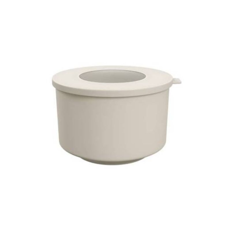 COZA - Contenedor Con Tapa 2L Plastico Coza Hoop Blanco