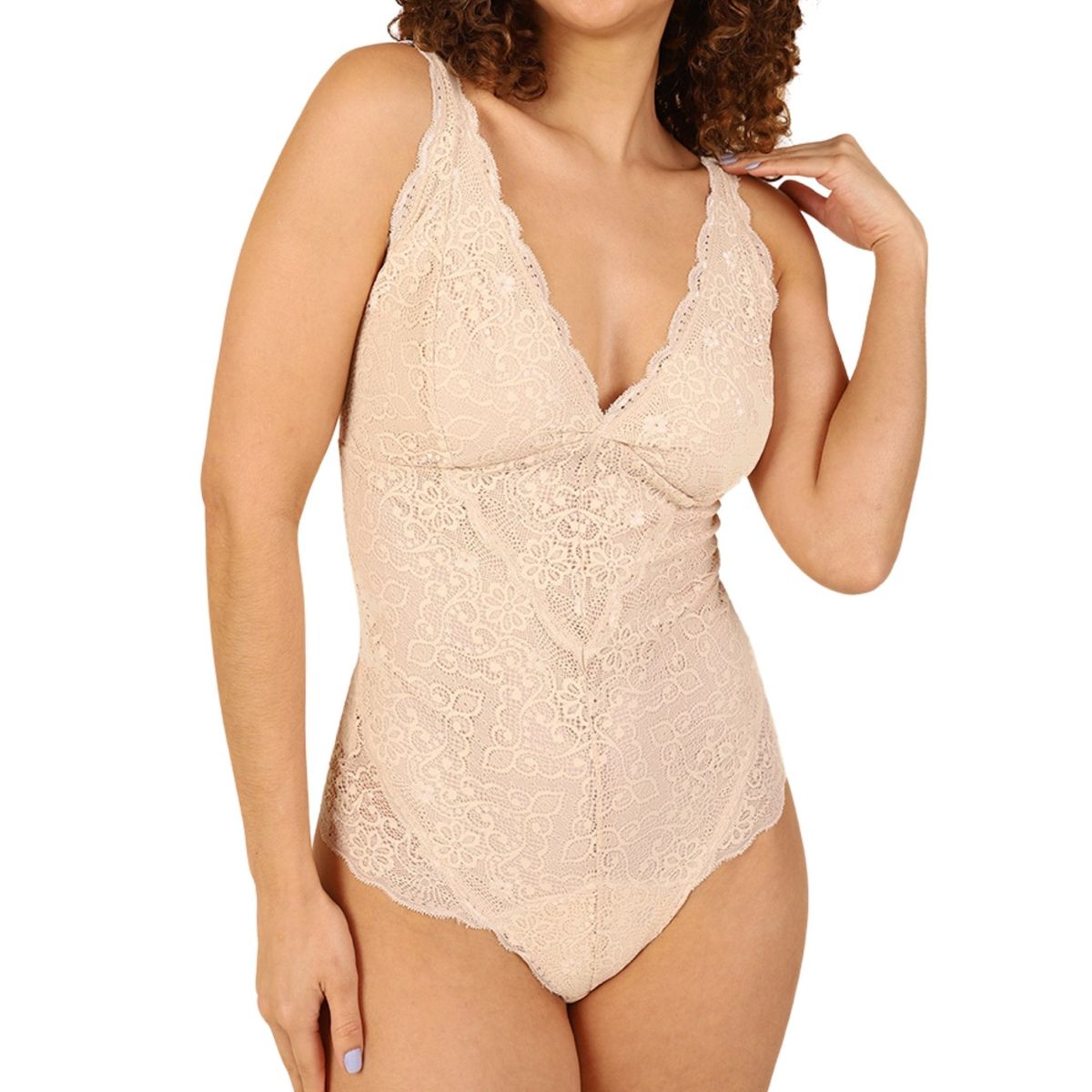 GENERICO - Body Lyra de encaje para mujer