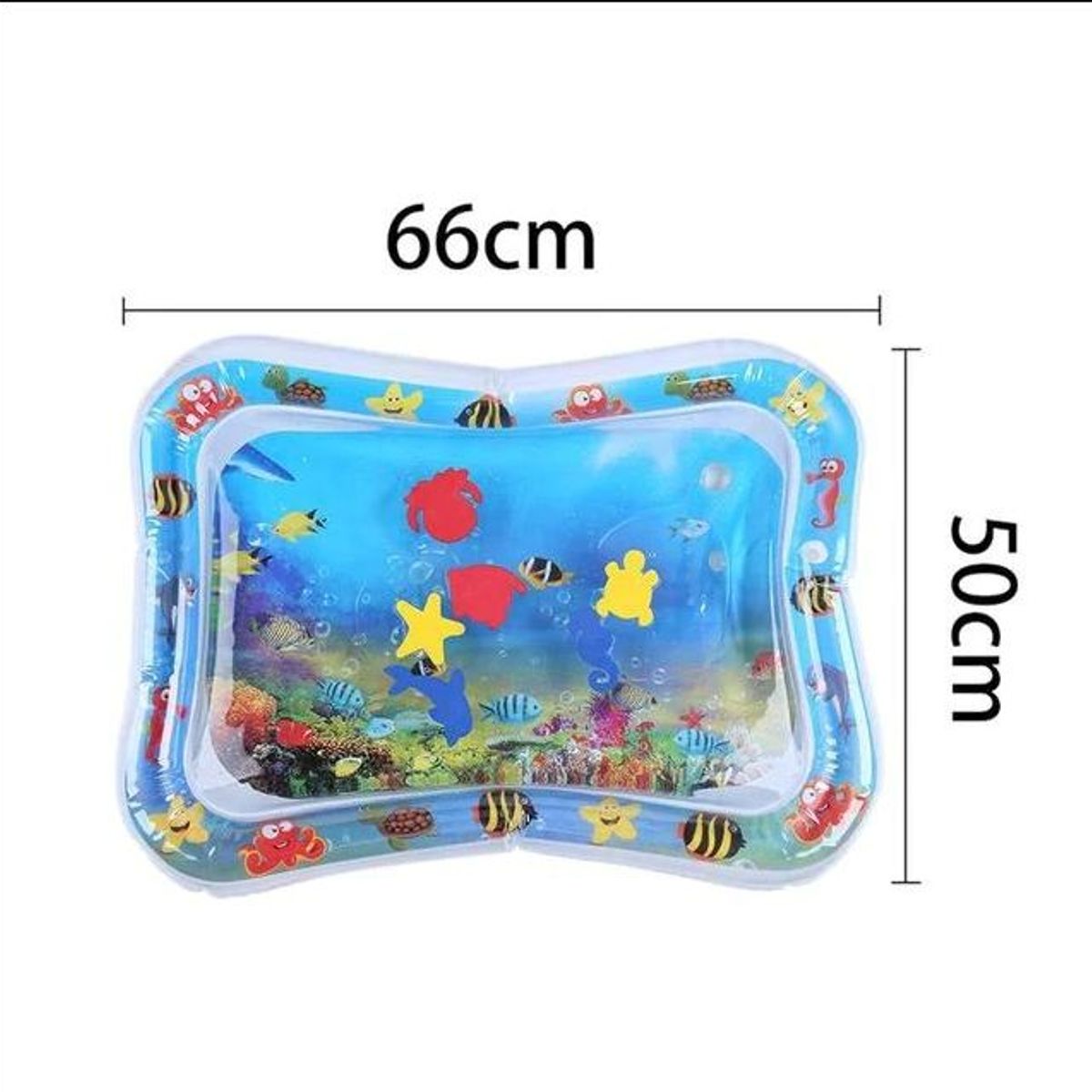 GENERICO - PISCINA ALFOMBRA DE AGUA ESTIMULACIÓN PARA BEBÉ 60X50CM