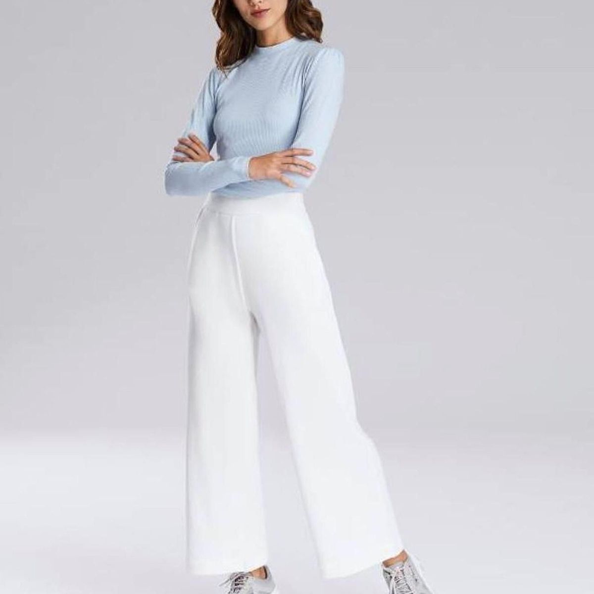 GENERICO - Pantalón palazzo mujer