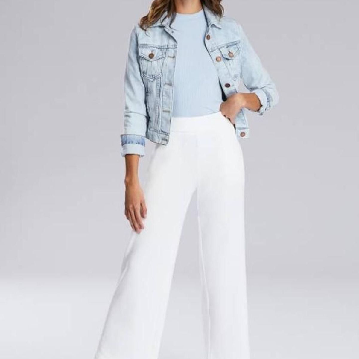 GENERICO - Pantalón palazzo mujer