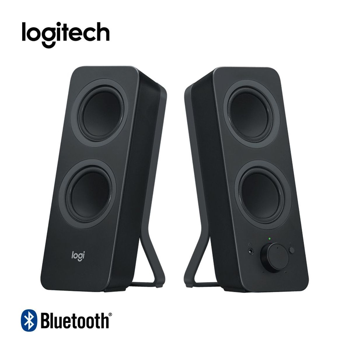 GENIUS - Parlante LOGITECH Estereo Z207 BLUETOOTH Para PC USB-A NEGRO