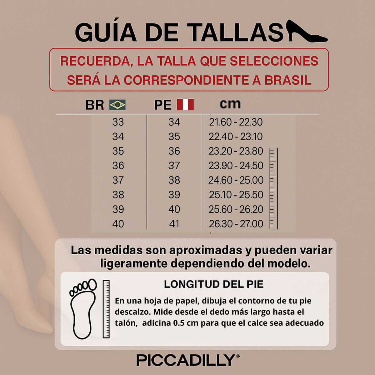 PICCADILLY - SANDALIA MUJER PICCADILLY CASUAL PRETO 57100400000019