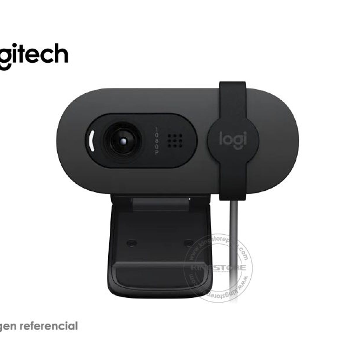 LOGITECH - Camara Web Logitech BRIO 100 FHD 1080P USB-A Grafito