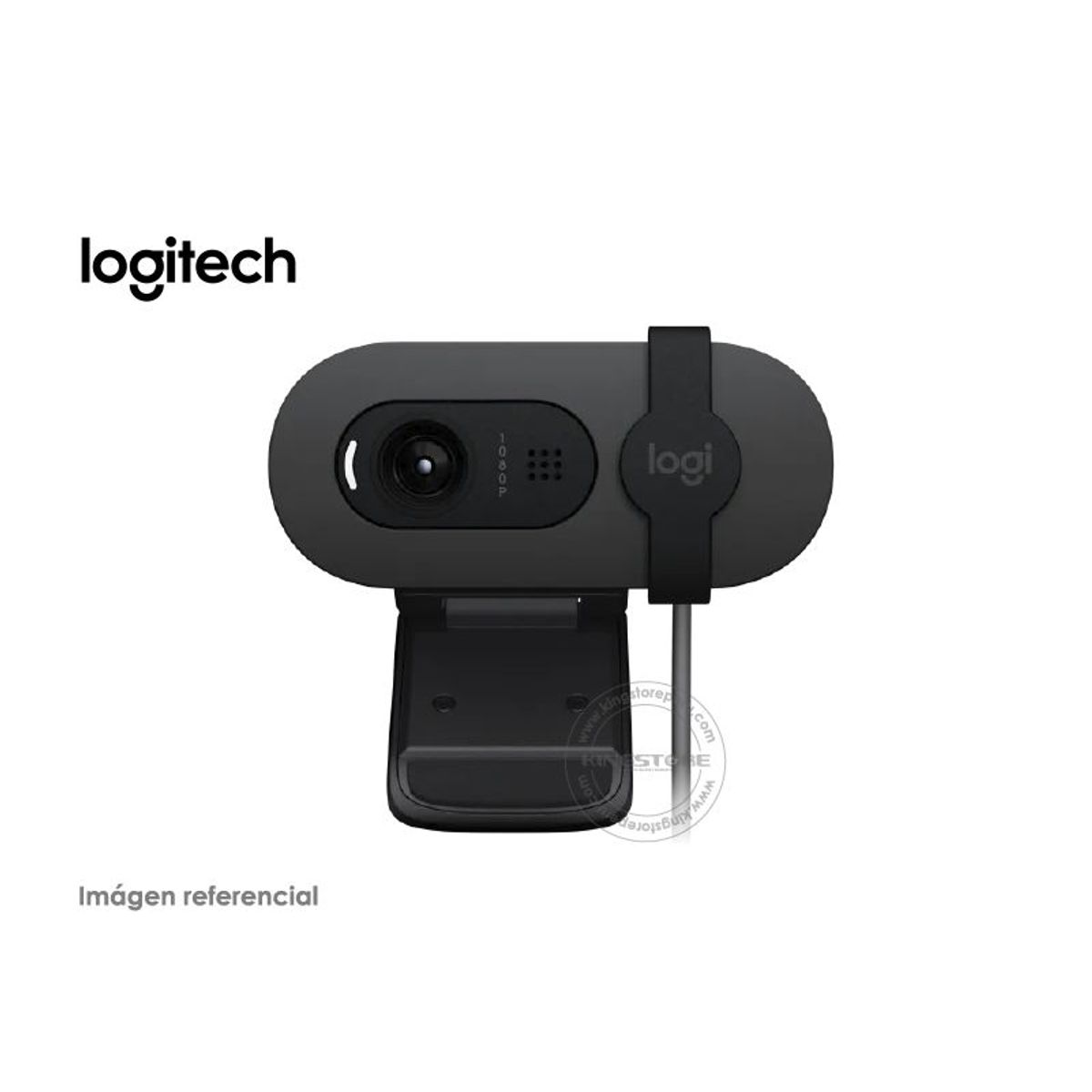 LOGITECH - Camara Web Logitech BRIO 100 FHD 1080P USB-A Grafito