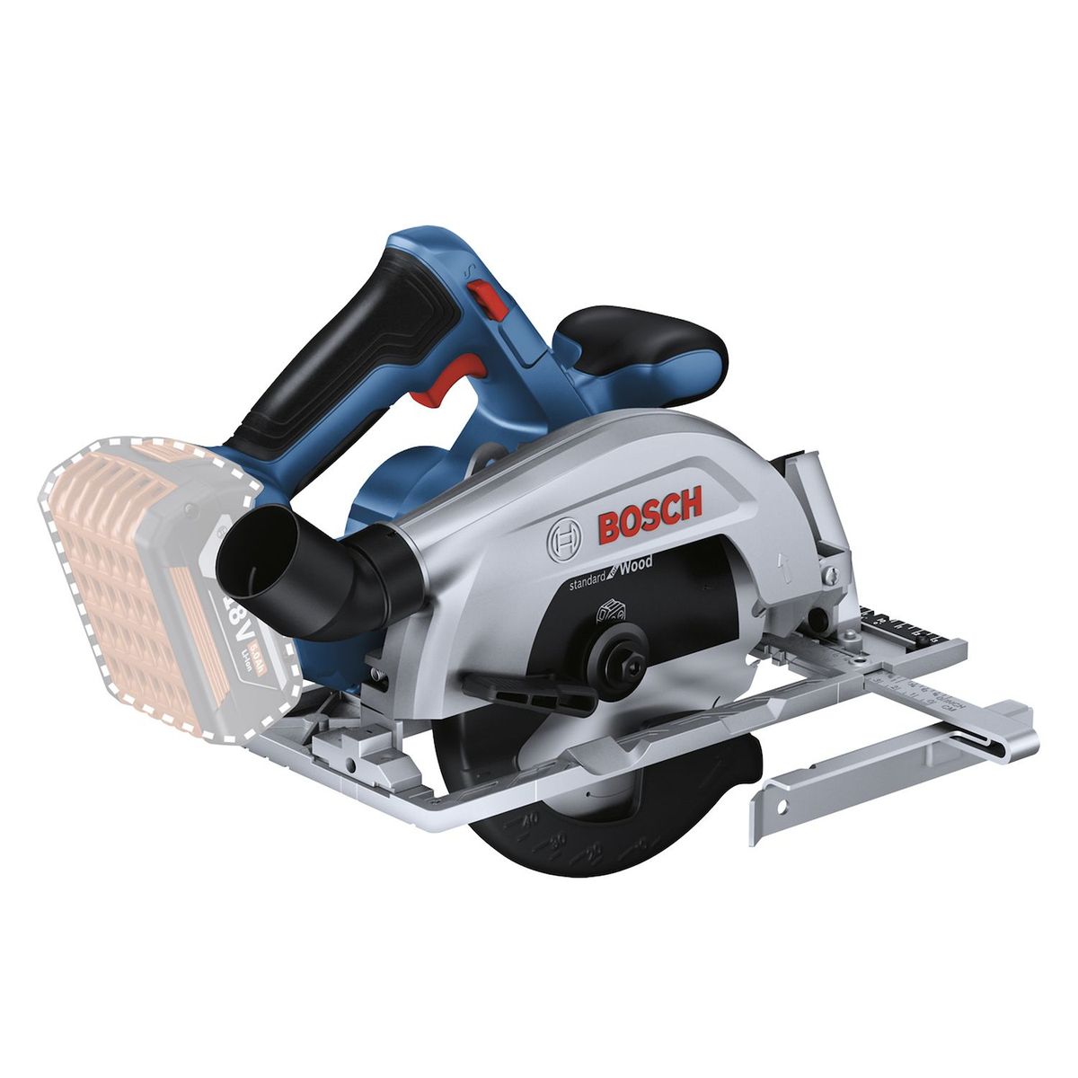 BOSCH - Sierra Circular 165 mm 18V Baretool Bosch GKS 185-LI