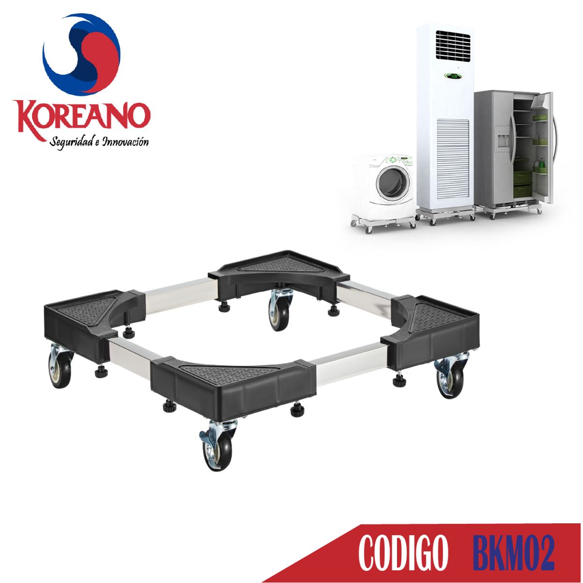 KOREANO SEGURIDAD E INNOVACION - Base Multifuncional para Cocina Lavadora y Refrigeradora - BKM02