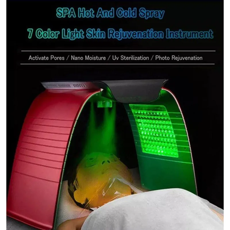 GENERICO - Arco led con fototerapia y vaporizador en ozono