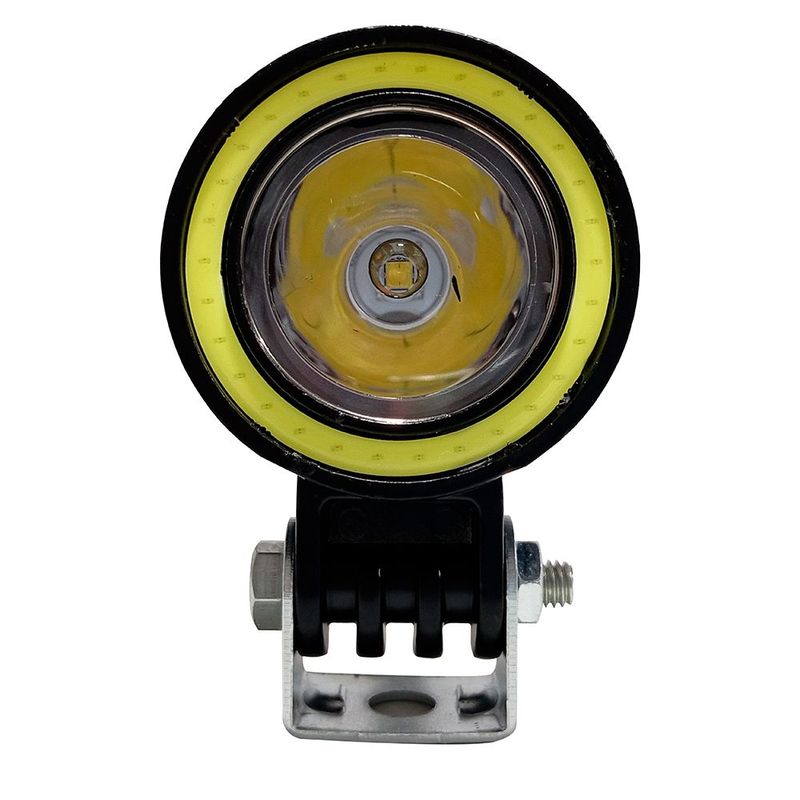 GENERICO - Faro Exploradora Led Ojo de Ángel Blanco 18w Luz Fija Flash