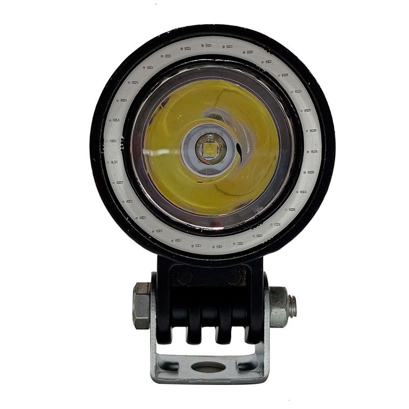 GENERICO - Faro Exploradora Led Ojo de Ángel Azul 18w Luz Fija Flash