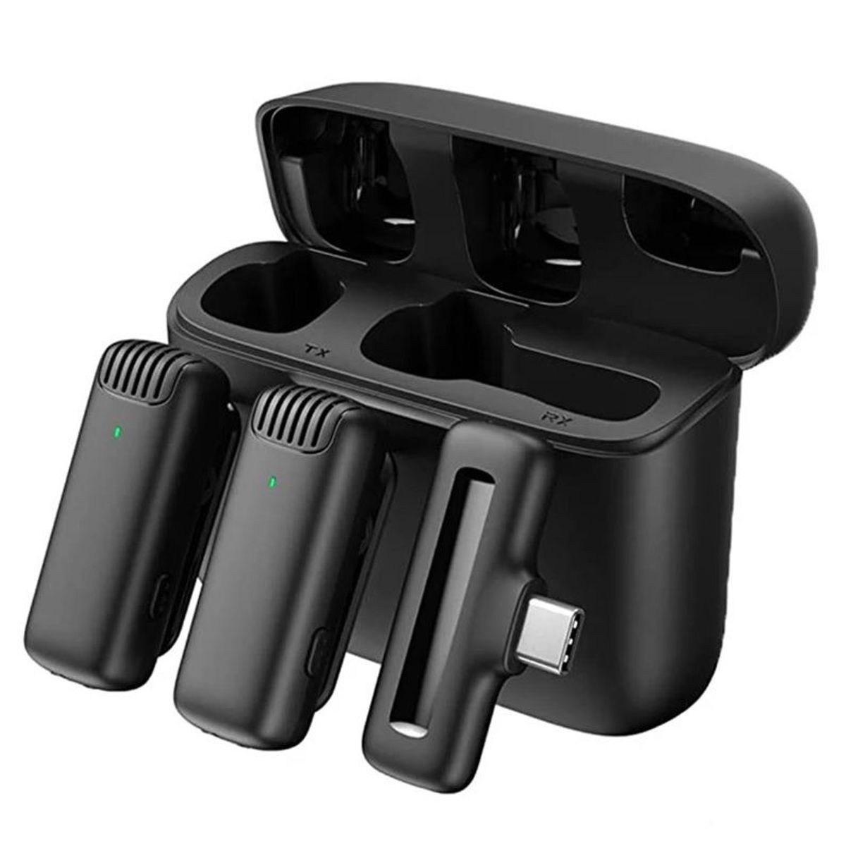 OEM - Micrófono Inalámbrico J13 Dual - Tipo C Para Celular - Redes Sociales