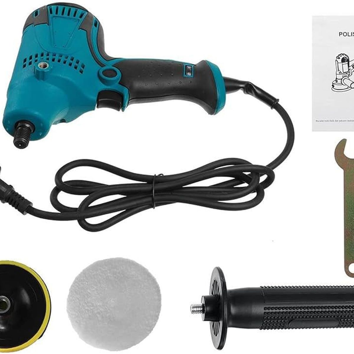 GENERICO - PULIDORA LIJADORA ORBITAL MULTIUSOS ACABADOS AUTOS