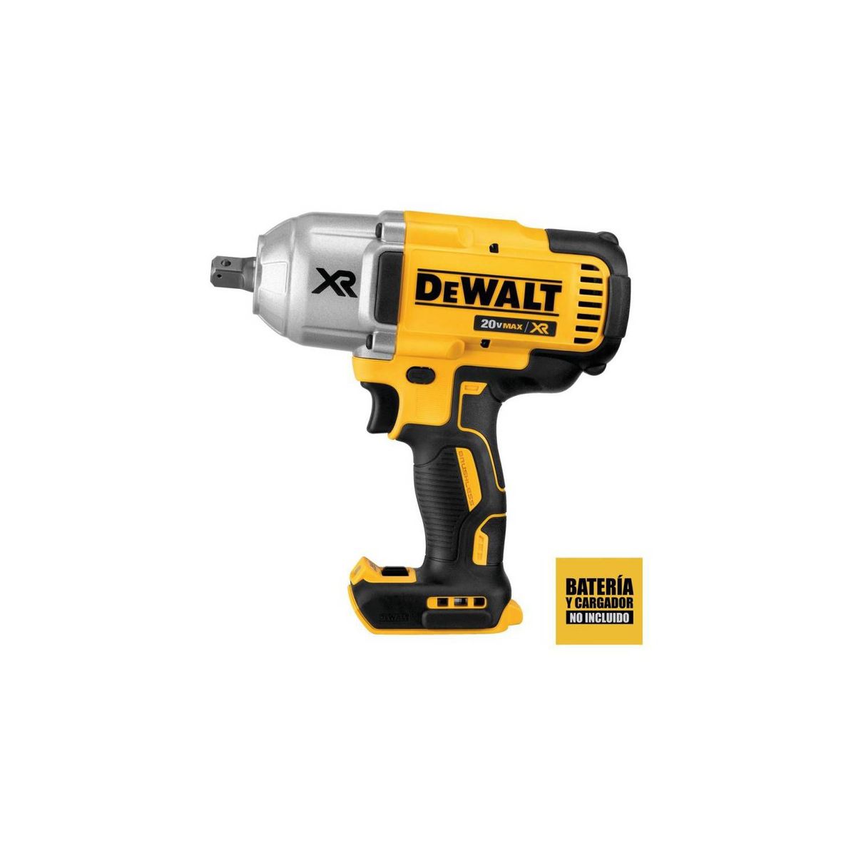 DEWALT - Llave de Impacto 1/2" 20V Xr 950 Nm Baretool Dewalt DCF899B