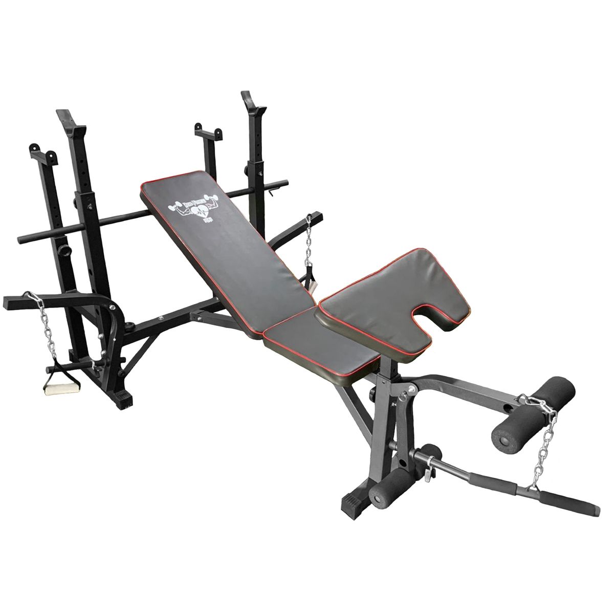 REAL FITNESS PERU - Banca DDS Doble Rack REAL FITNESS PERU