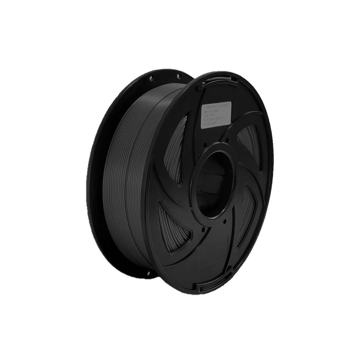 GENERICO - Antinsky Filamento de Impresión 3D 175mm PLA+ Black