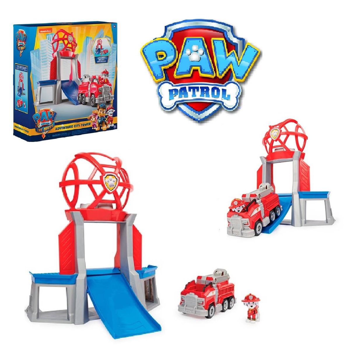 NICKELODEON - Set de Juego Torre de Aventura Paw Patrol
