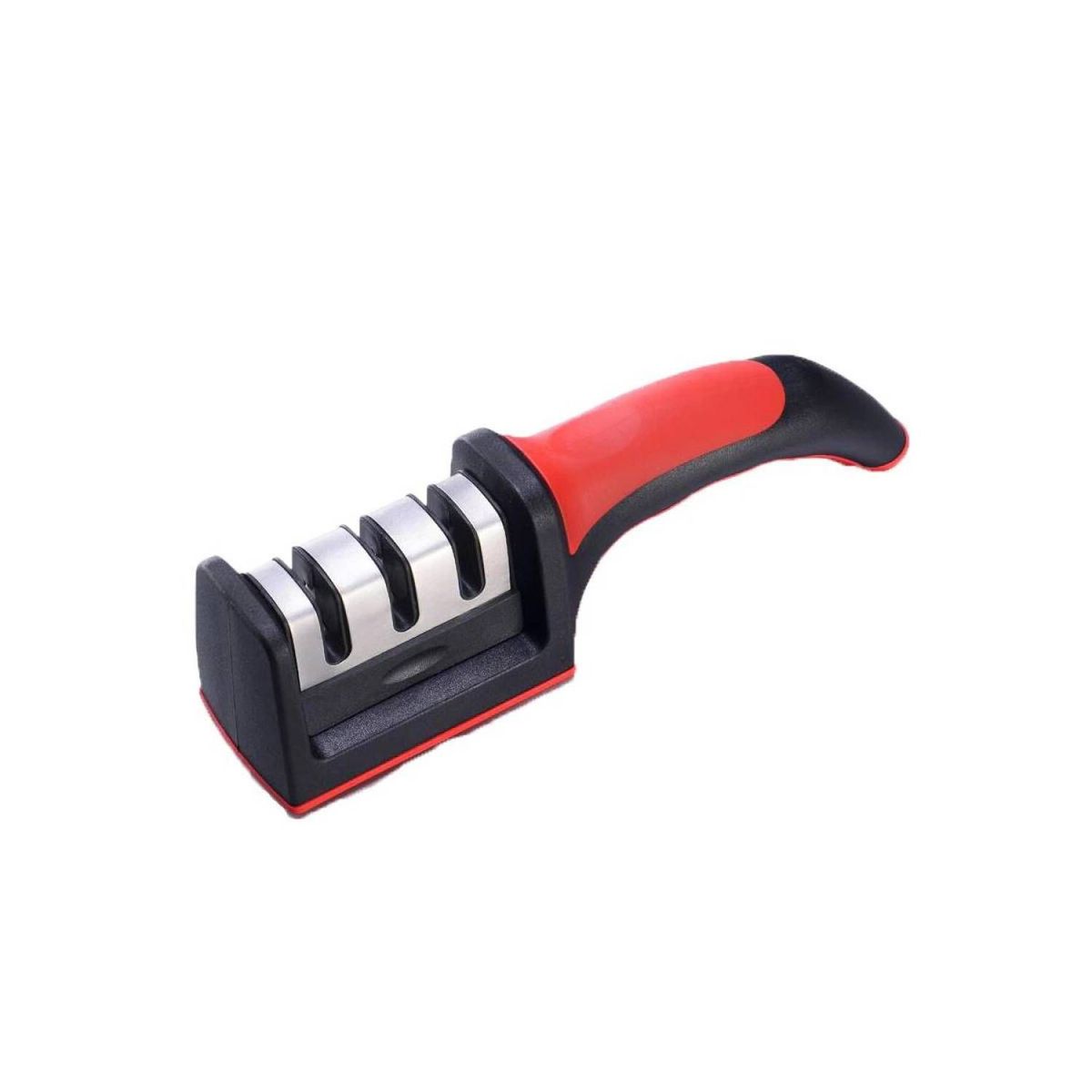 GENERICO - Afilador de cuchilllo Ergonomico de 3 Ranuras