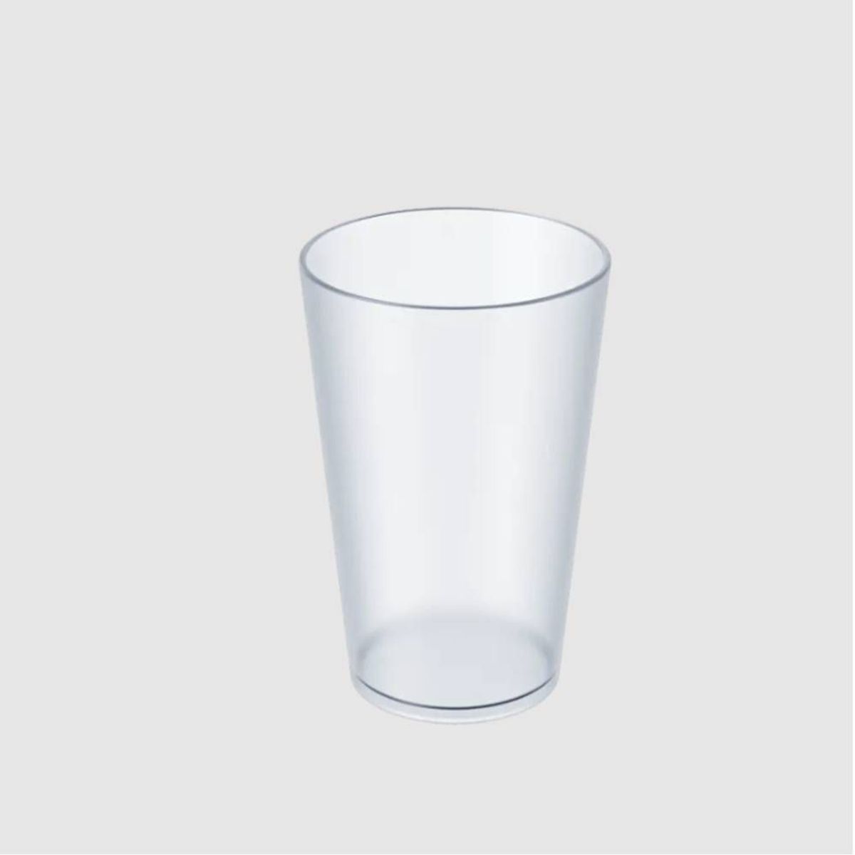 COZA - Vaso Plástico 200ml Coza Casual Transparente