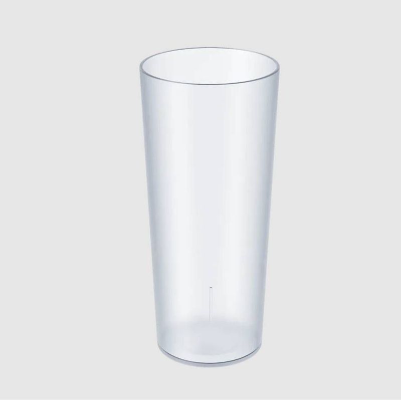 COZA - Vaso Plástico 500ml Coza Casual Transparente
