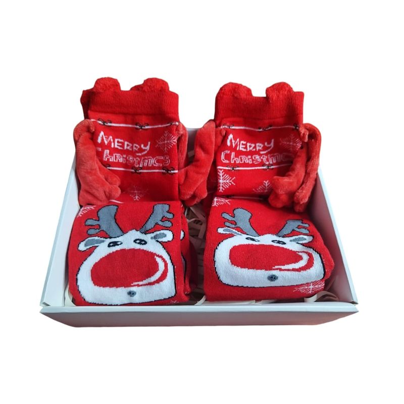 GENERICO - MEDIAS CON IMAN PARA COMPARTIR - 2 PARES