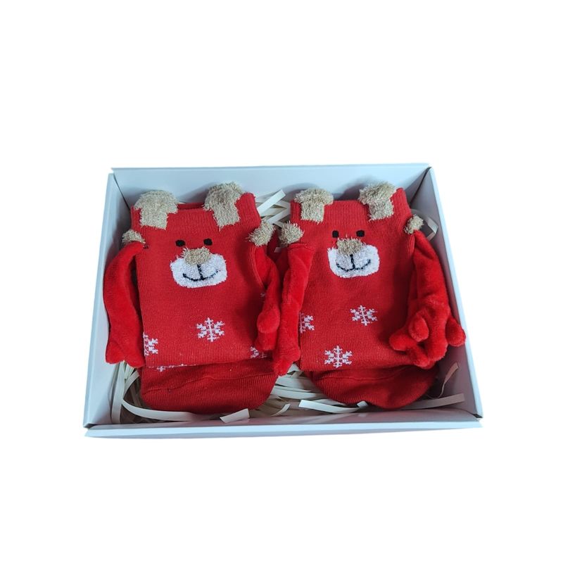 GENERICO - MEDIAS CON IMAN PARA COMPARTIR - 2 PARES