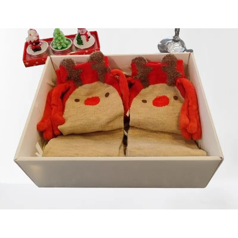 GENERICO - MEDIAS CON IMAN PARA COMPARTIR - 2 PARES