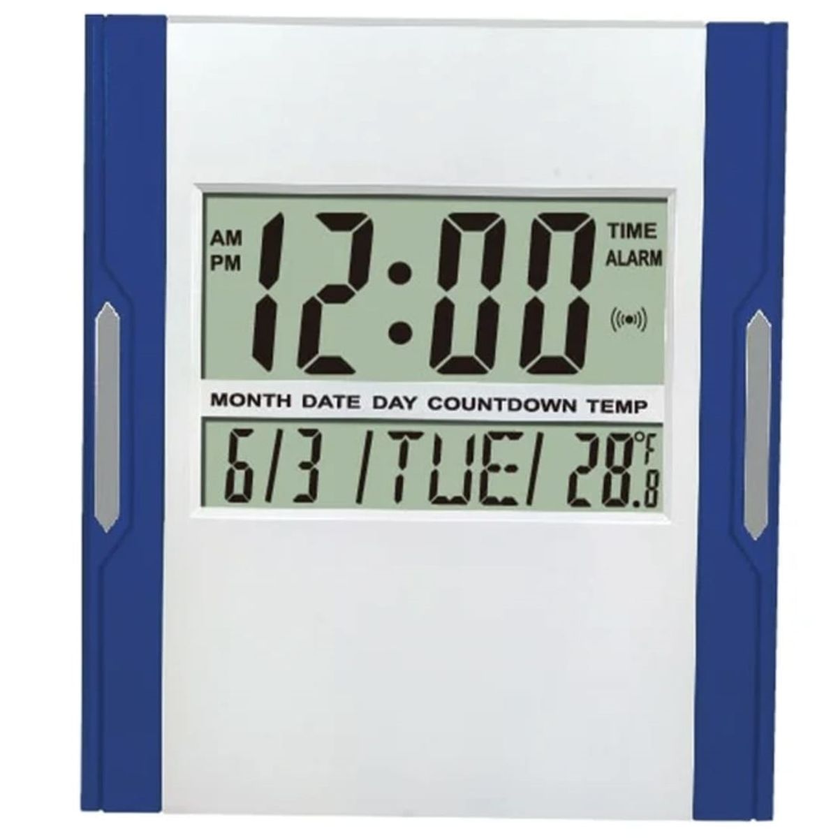 GENERICO - RELOJ DIGITAL  PARED  Y MESA  / ALARMA / CALINDARIO