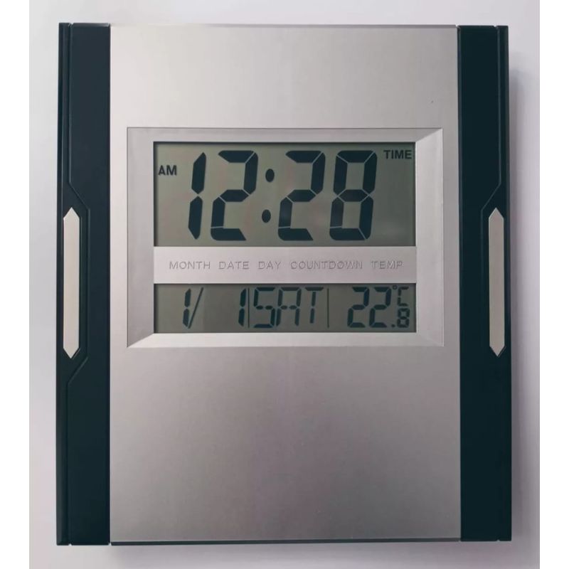 GENERICO - RELOJ DIGITAL  PARED  Y MESA  / ALARMA / CALINDARIO
