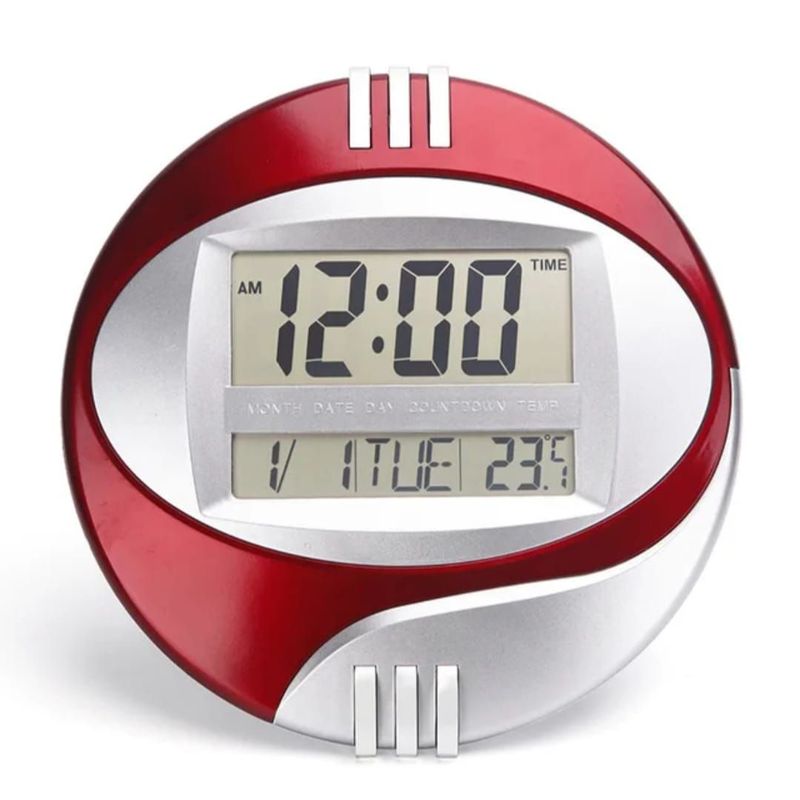 GENERICO - Reloj Digital  Pared  y Mesa  / Alarma / Calendario