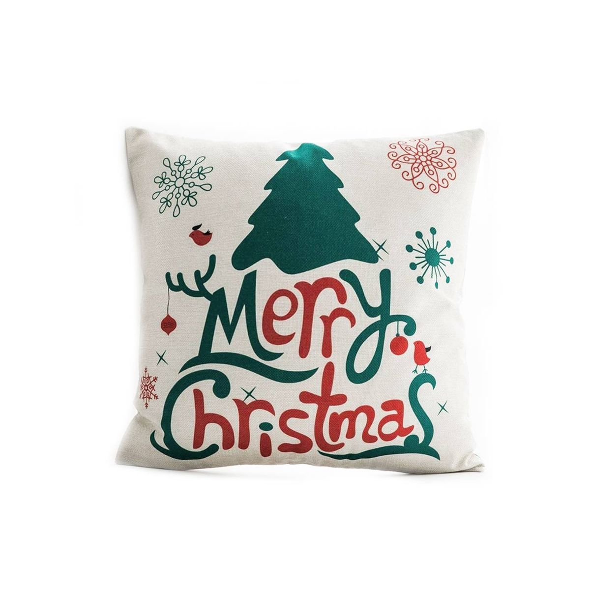 GENERICO - Cojín navideño modelo merry christmas