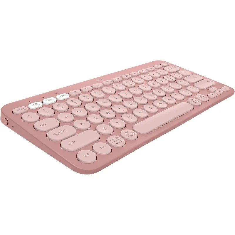 LOGITECH - TECLADO LOGITECH PEBBLE 2 K380S BLUETOOTH/WIRELESS SP ROSE