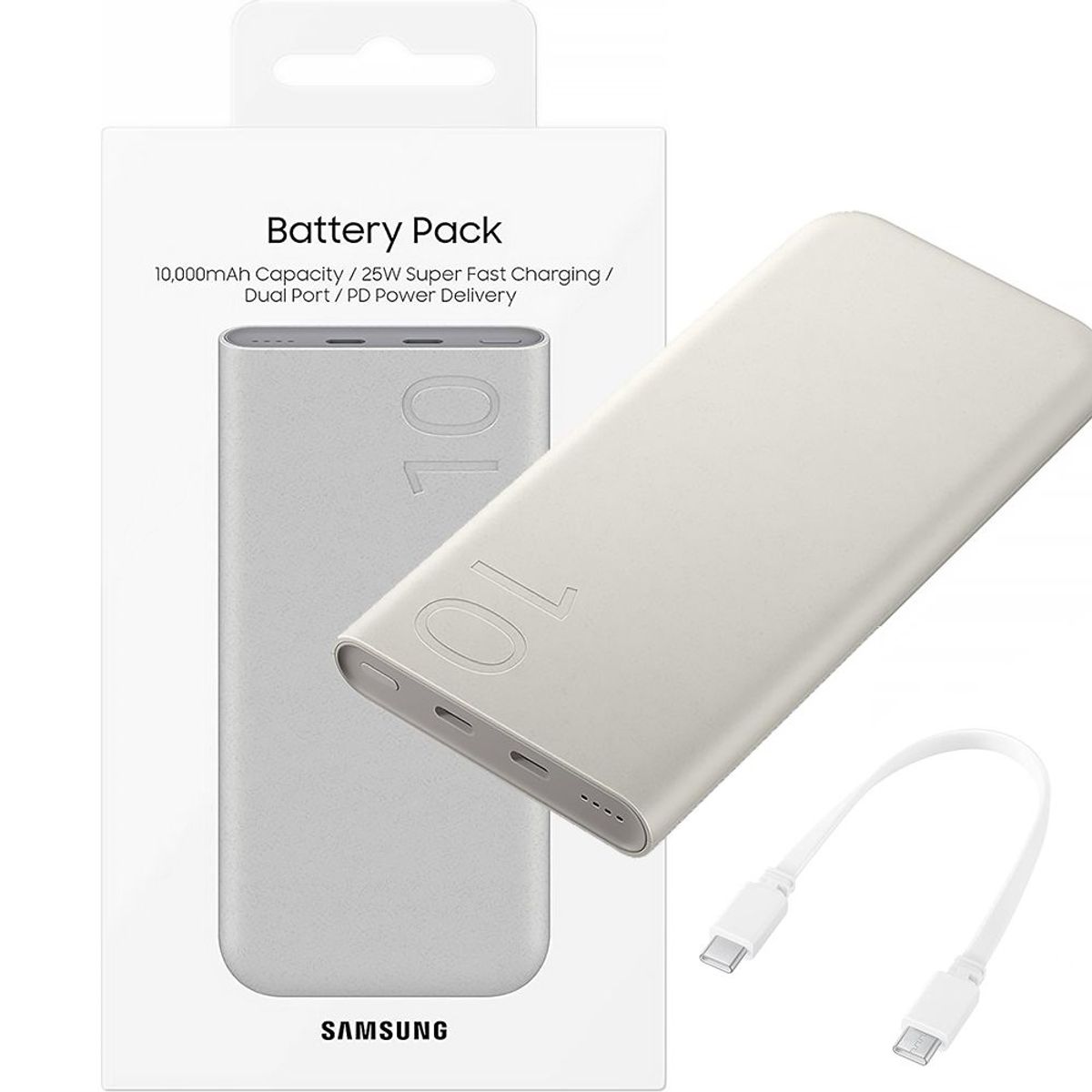 SAMSUNG - Power Bank Samsung cargador Portatil 10000mah Fast Charger S20 S22 S23