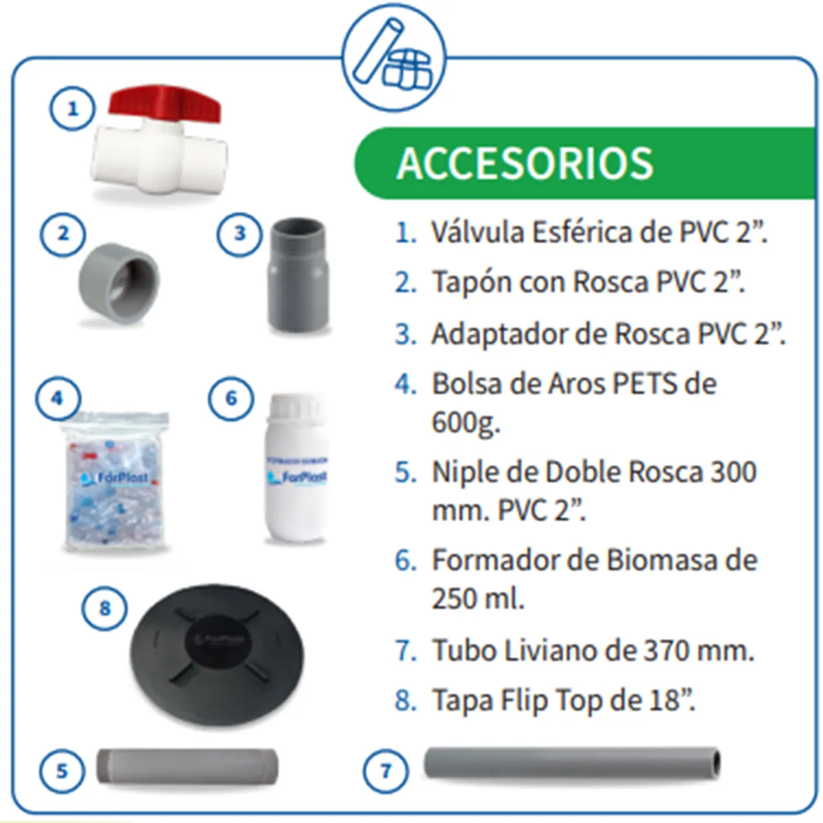 FARPLAST - BIODIGESTOR 600 LTS FARPLAST